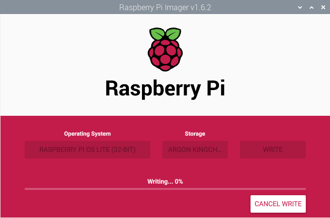 Raspberry Pi imager